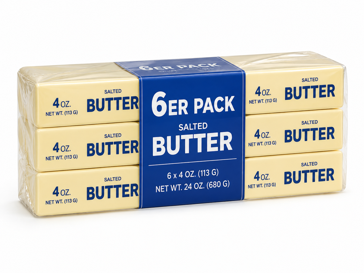 Squishy Butter – Weiche Knetbutter zum Drücken, Kneten & Entspannen - Classic und Bunt