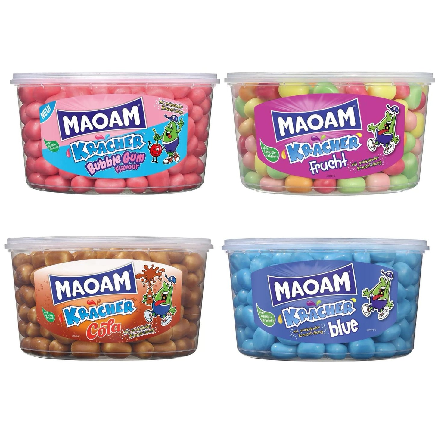 Maoam Kracher 265 St verschiedene Sorten| 1-2Kg