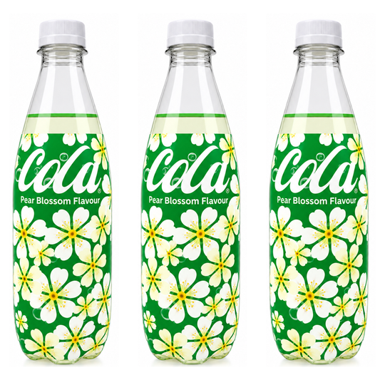Cola China verschiedene Sorten 400ml - Blueberry, Pear Blossom, Peach Blossom, Sakura Flavour