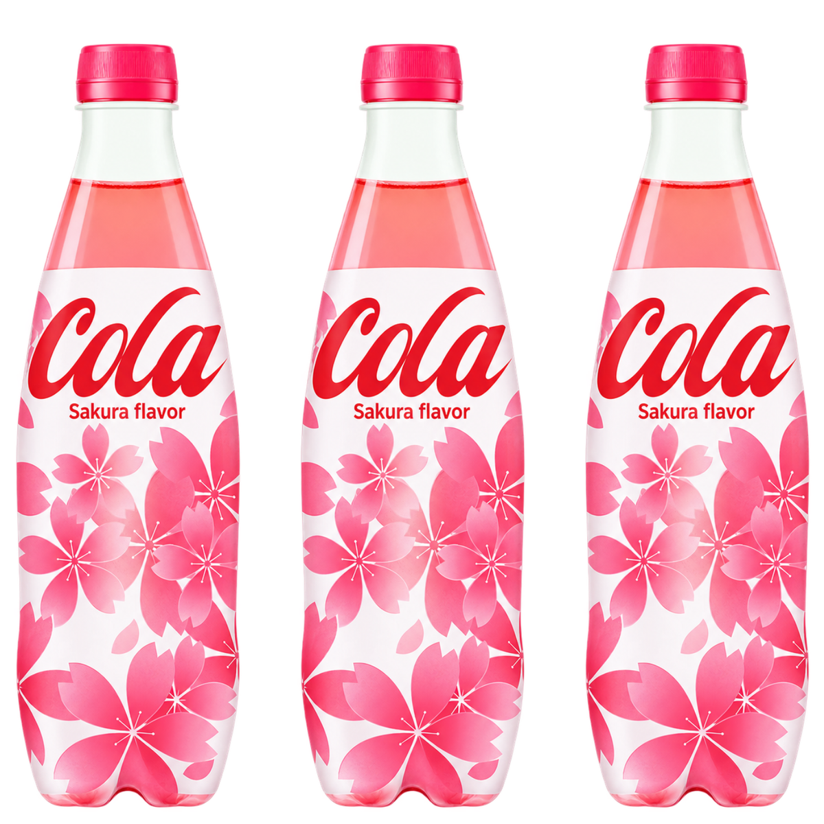 Cola China verschiedene Sorten 400ml - Blueberry, Pear Blossom, Peach Blossom, Sakura Flavour