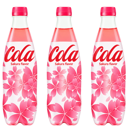 Cola China verschiedene Sorten 400ml - Blueberry, Pear Blossom, Peach Blossom, Sakura Flavour