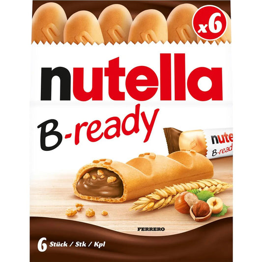 Nutella B-Ready 36er Karton, 6er | 36 x 22g,