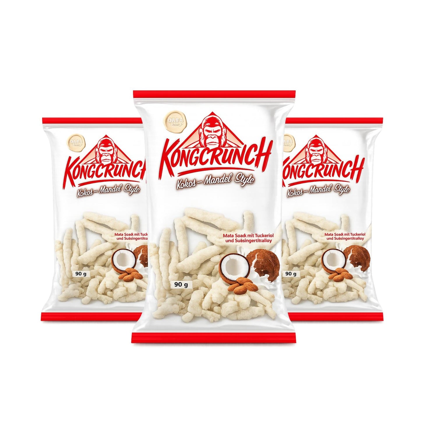 Takims KongCrunch – verschiedene Sorten | 3er Packs 3x90g