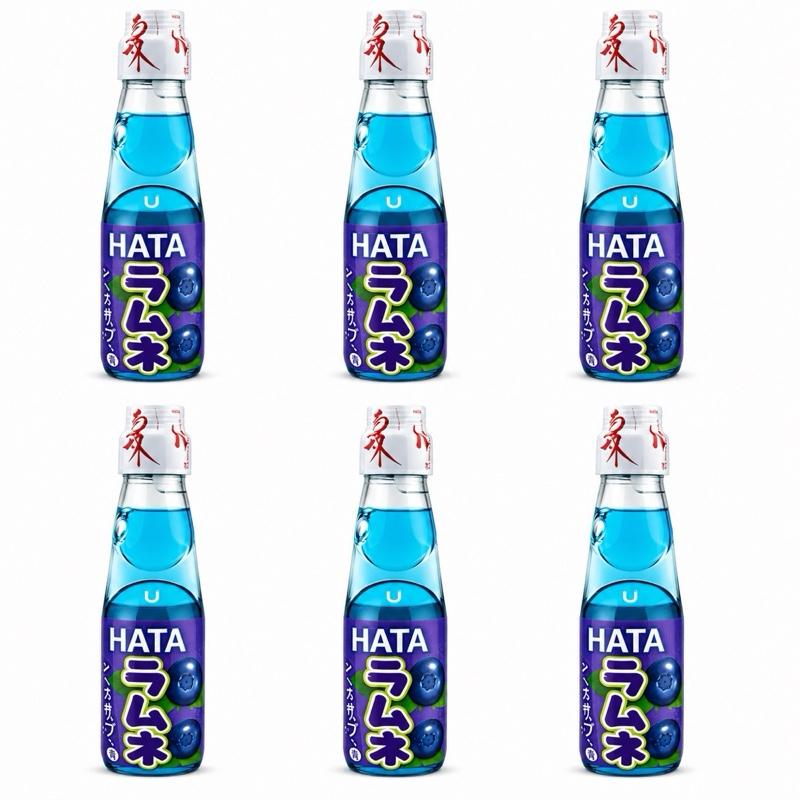 Hata Ramune Blueberry – Japanisches Erfrischungsgetränk mit Kohlensäure