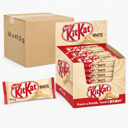 Nestle Kitkat Riegel 24er Karton | 24 x 41,5g/40g / KitKat Chunky Peanut-Butter | 24 x 42g