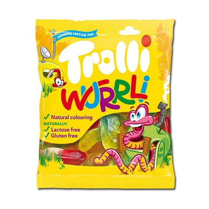 Trolli Fruchtgummi Süßigkeiten 150g – Verschiedene Sorten | 21x150g Box