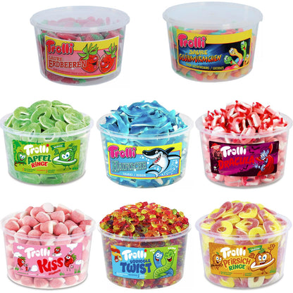 Trolli Fruchtgummi XXL 1000g–1200g – Saure & Süße Klassiker