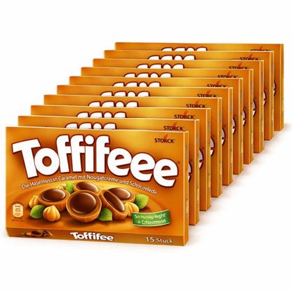 Toffifee Pralinen Einzeln, 15er, 10er, 5er Pack | 1 x 125g