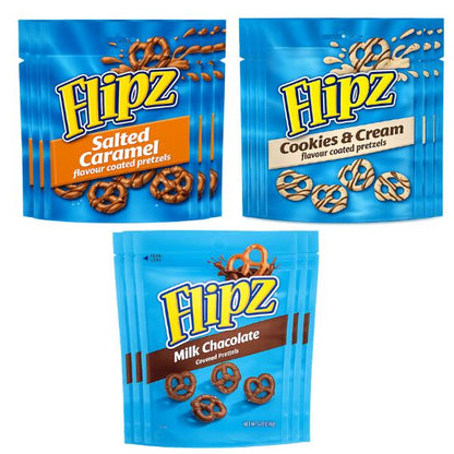 Flipz Salted Caramel + Cookies & Creme Snack für Genussmomente