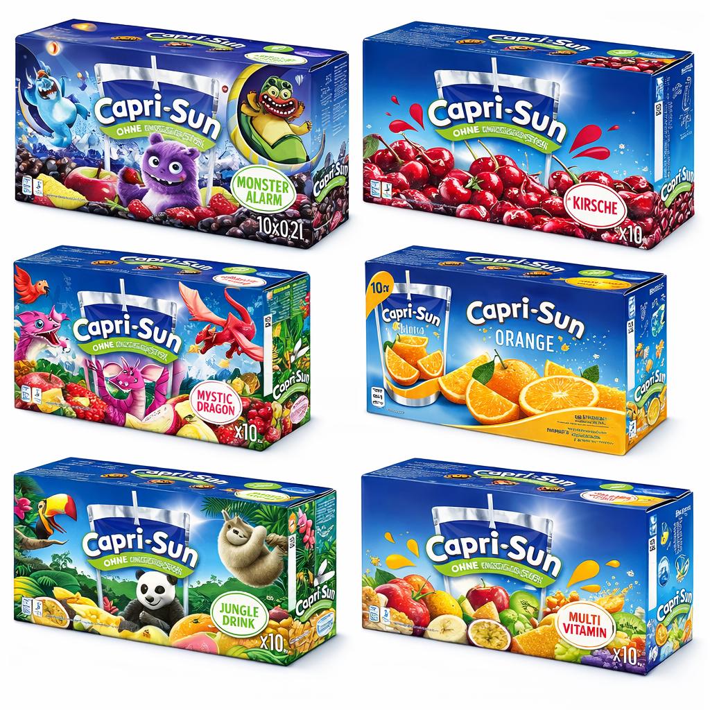 Capri Sun - versch. Sorten - 10x200ml