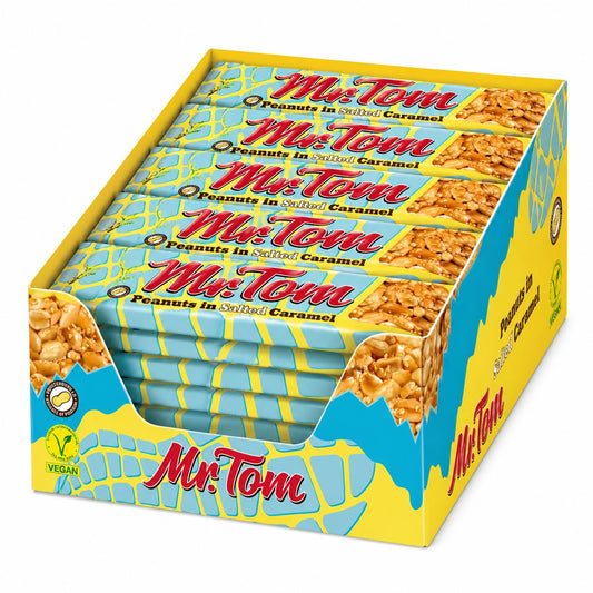 Mr. Tom Erdnussriegel 36er Karton | 36x40g
