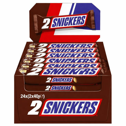 Mars Display Box Sortiment – Vorratsboxen (Twix, Snickers, Mars, Bounty, M&M's, MilkiWay & Maltesers)