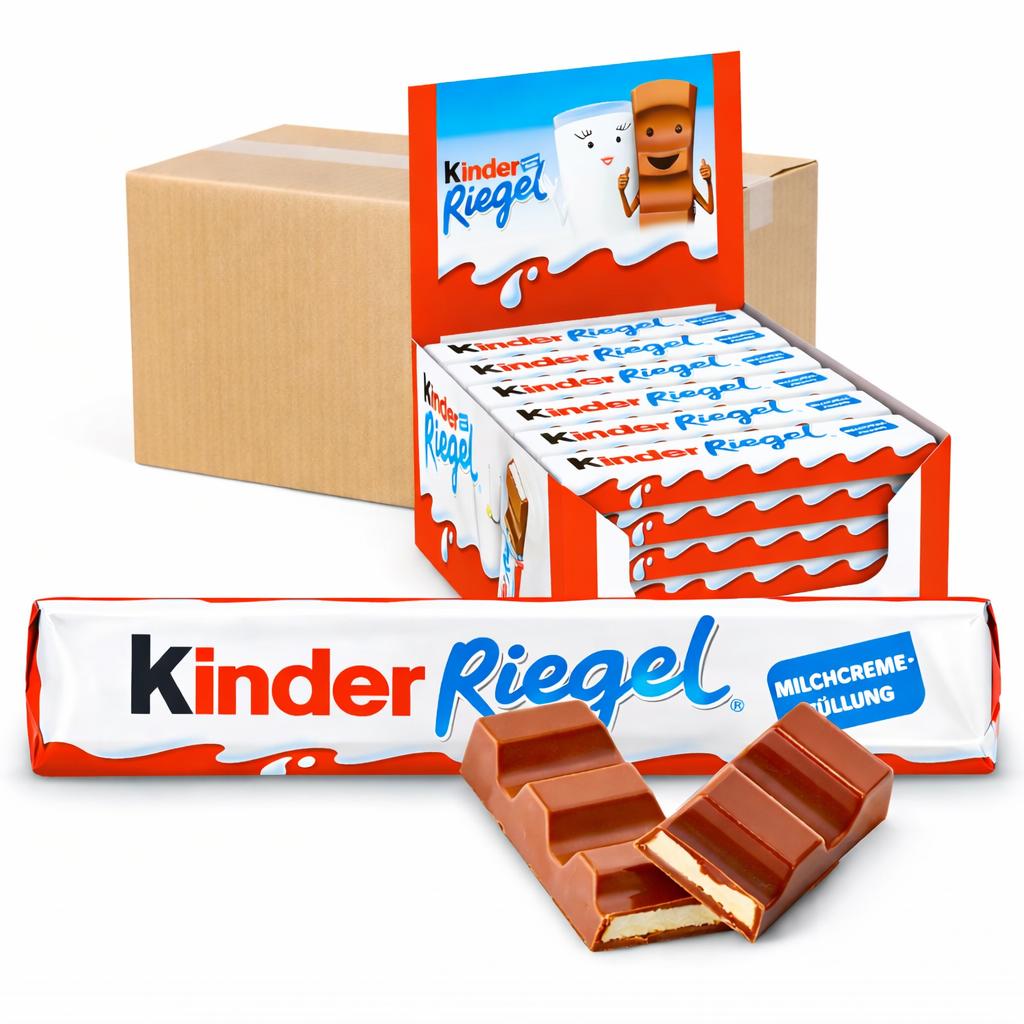 Kinder Schokoladenriegel 36er & 24er Karton | 36 x 21 g & 24x42g