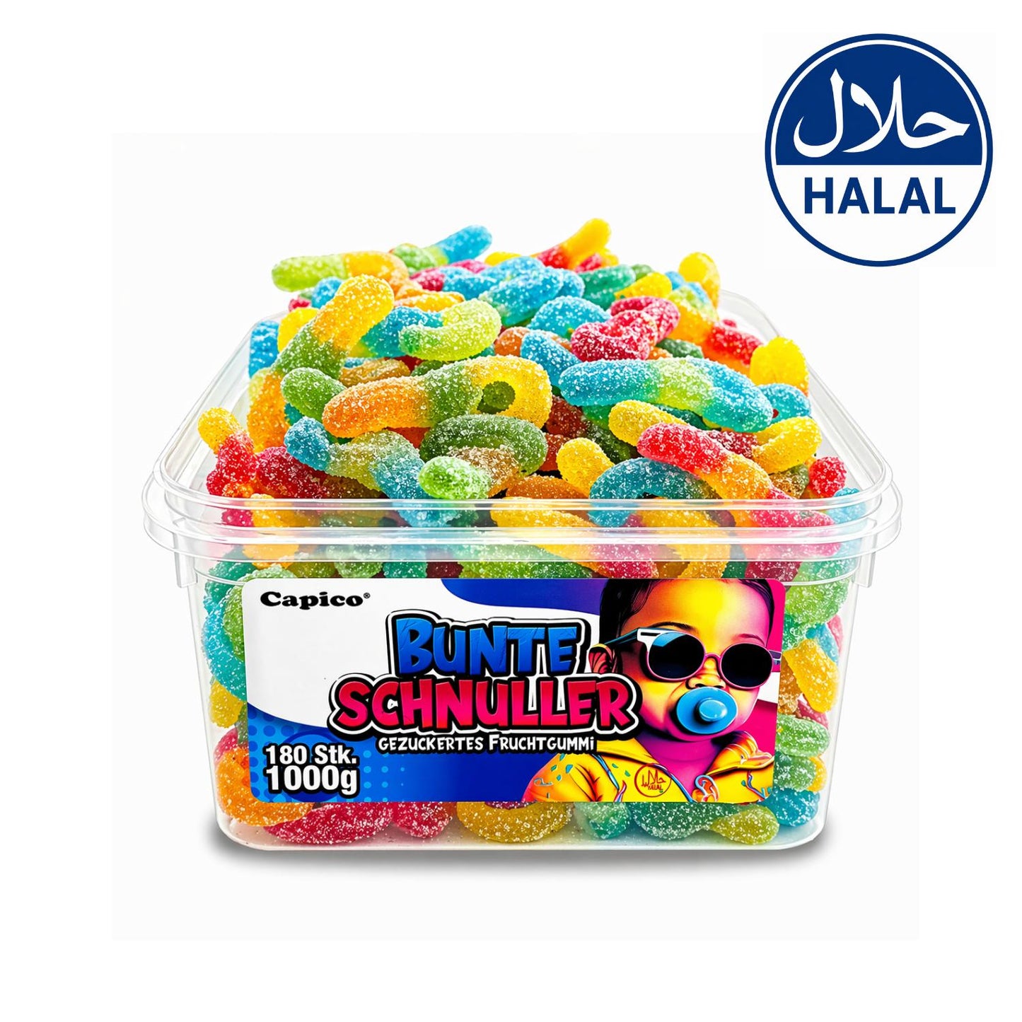 Capico Halal Fruchtgummi 1000g