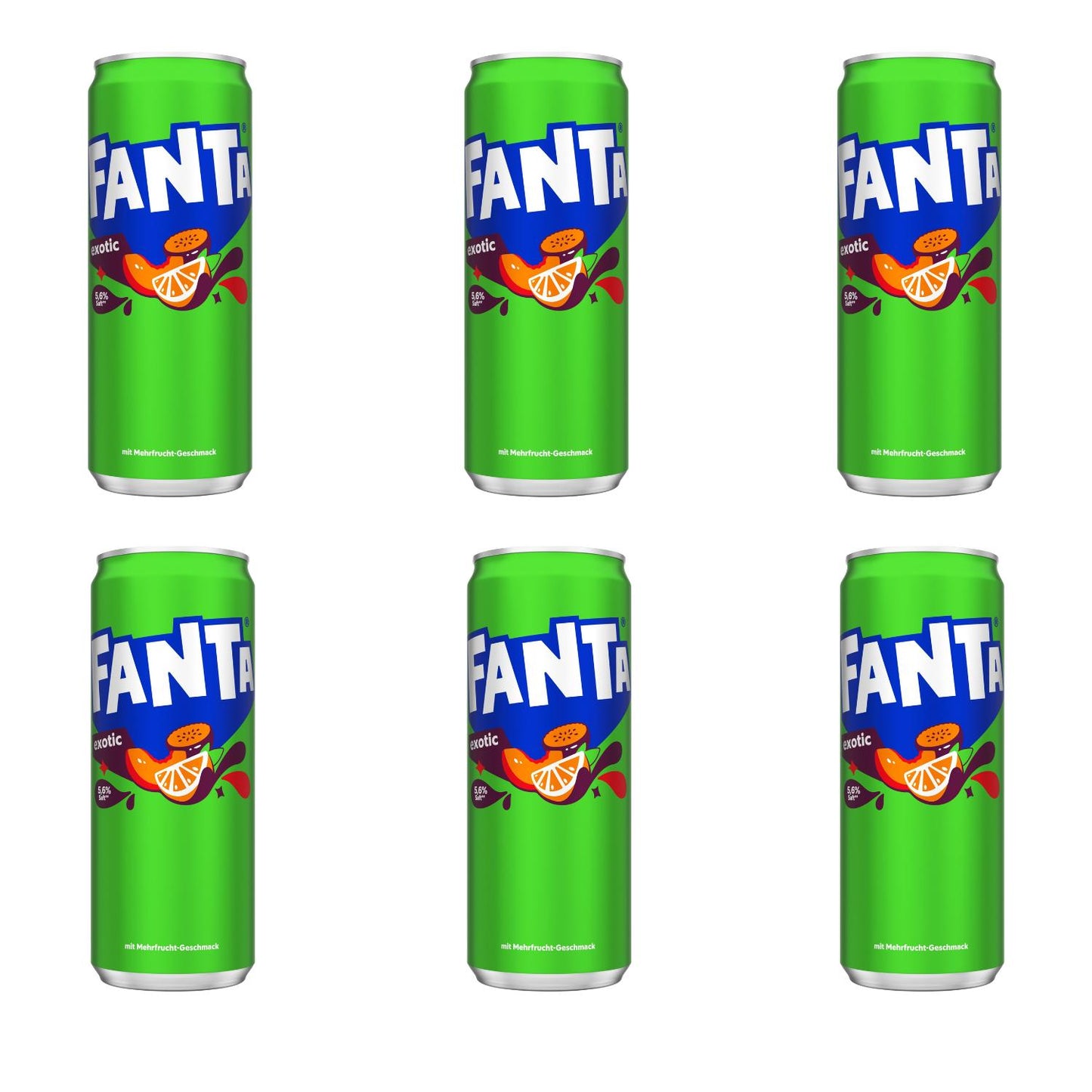 Cola | Fanta 6er Packs | 6 x 330ml