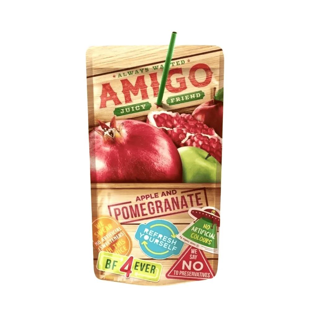 Amigo Fruchtgetränke 200 ml – Verschiedene Sorten | Mit Strohhalm | Fruchtiger Drink für unterwegs