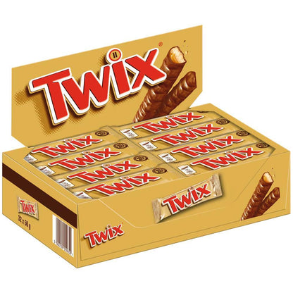 Mars Display Box Sortiment – Vorratsboxen (Twix, Snickers, Mars, Bounty, M&M's, MilkiWay & Maltesers)