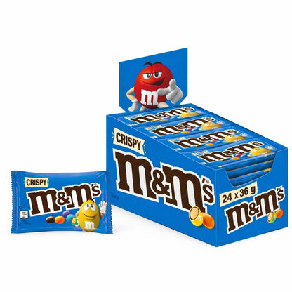 Mars Display Box Sortiment – Vorratsboxen (Twix, Snickers, Mars, Bounty, M&M's, MilkiWay & Maltesers)