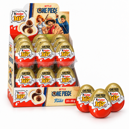 Kinder Joy One Piece Edition 24er-Karton mit drei Eiern