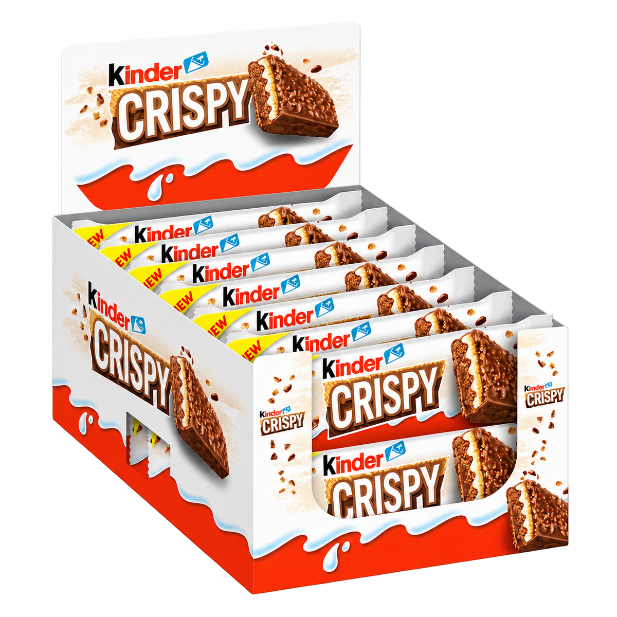 Kinder Crispy 14er Pack | 14 Riegel a 34g